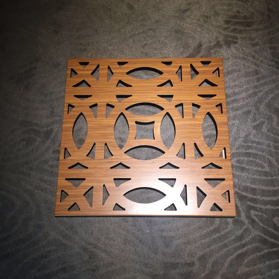 木紋雕花鋁單板